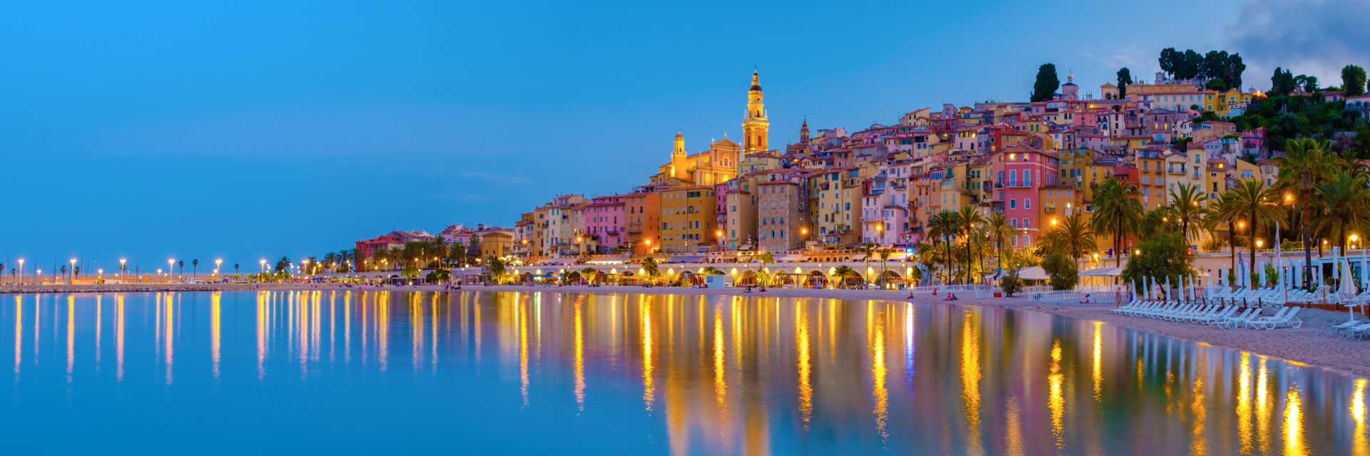 Orte und Strände an der Côte d'Azur