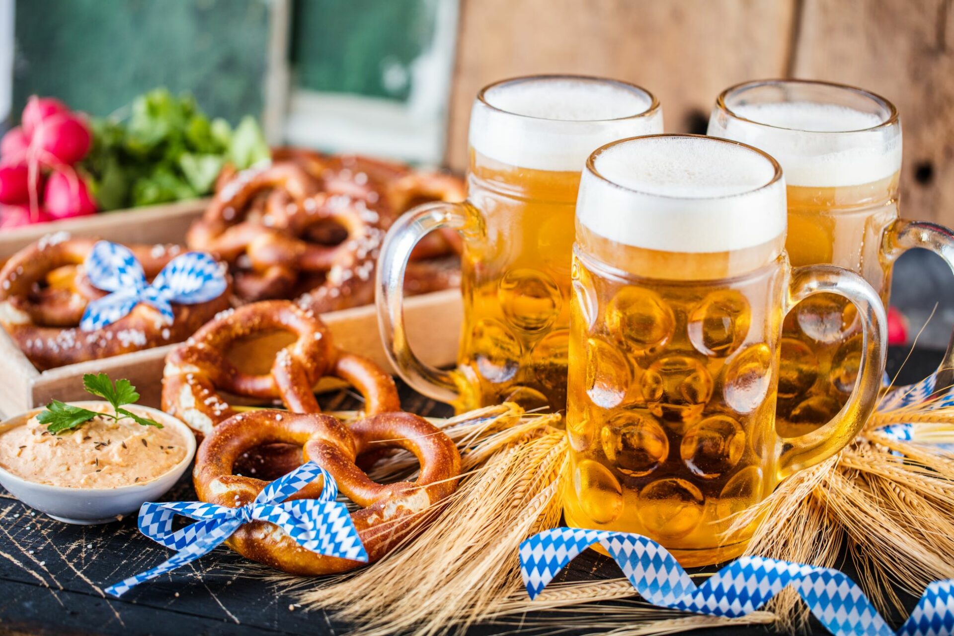 Oktoberfest, Maß und Brezn