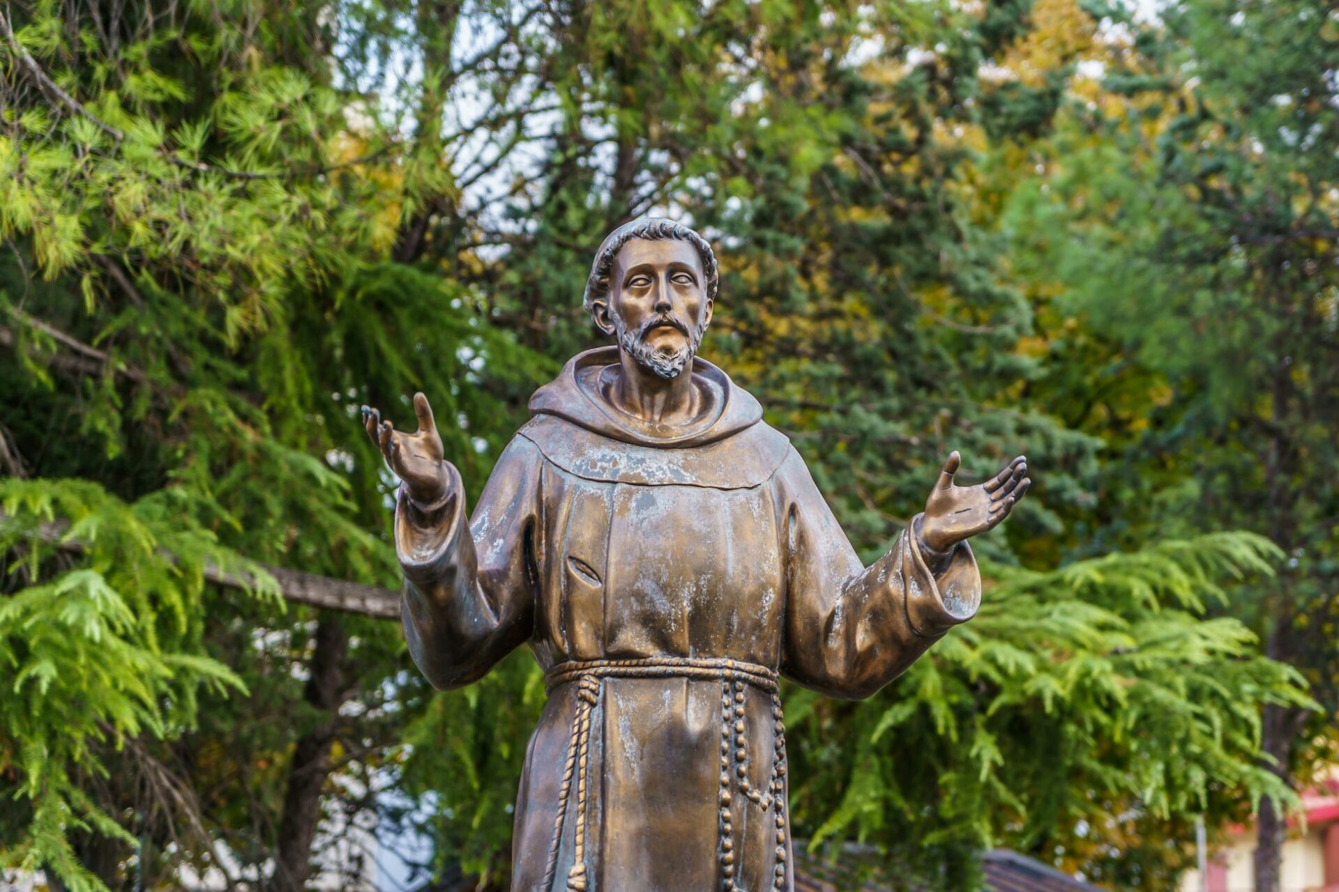 Franz von Assisi Statue