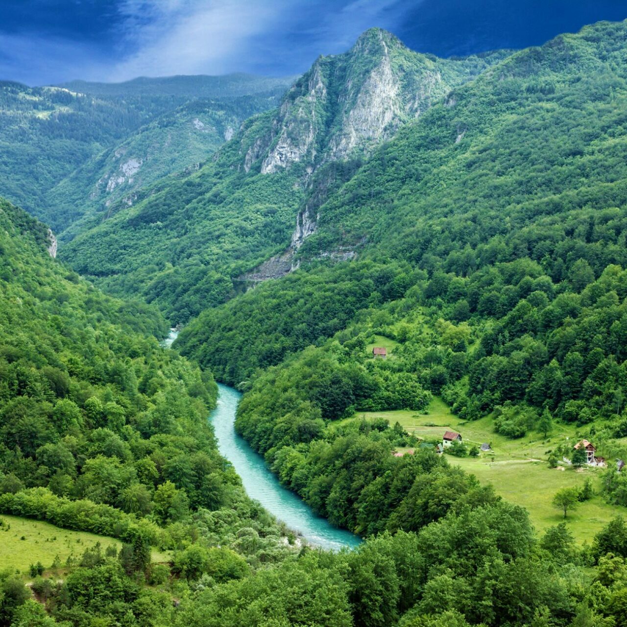 Tara Schlucht, Montenegor