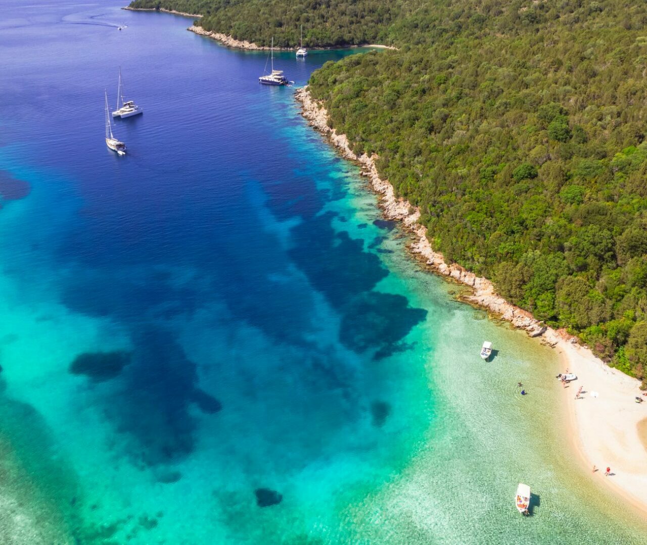 Beach Bella Vraka. Epirus