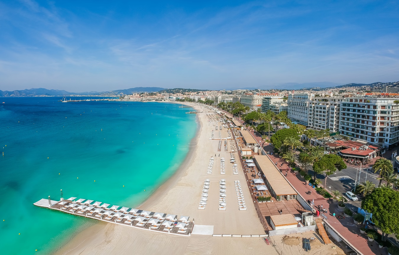 Cannes Panorama Strand